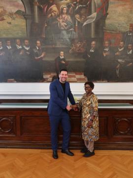 Obisk visoke predstavnice okoljskega programa Združenih narodov pri županu